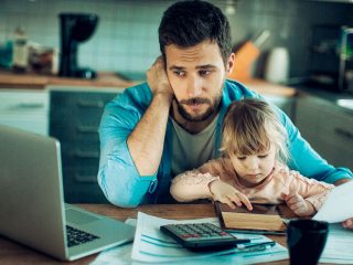 Single father with daughter struggling financially